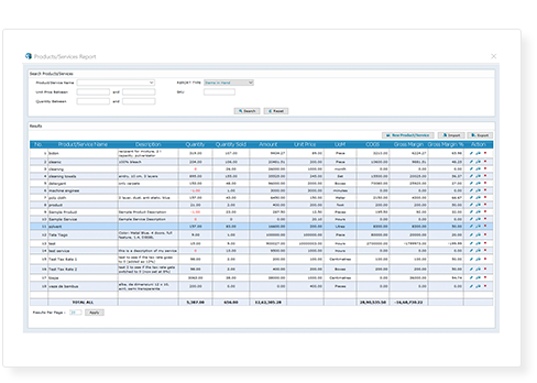 Billing and inventory software with GST